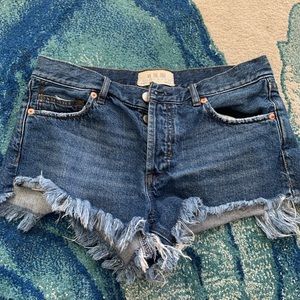 Free People Denim Cutoffs